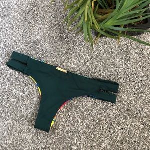 Green San Lorenzo Bikini Bottoms